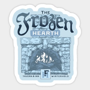 The Frozen Hearth Sticker